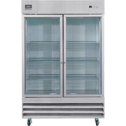 Reach In Freezer by Nexel – Stainless Steel, Silver, Model CFD-2FF-G-HC