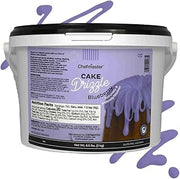 Blueberry-Flavored Cake Drizzle by Chefmaster, Edible Cake Drip Frosting for Decorating, Drip for Cakes, Cupcakes, Cookies, Donuts, 6.6 lbs