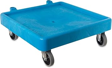 Polypropylene Warewashing Rack Dolly by Carlisle FoodService Products – Polypropylene, Blue, Model C223614