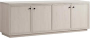 Henn&Hart 70" TV Stand for TVs up to 75", Beech White