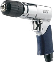 Campbell Hausfeld 3/8-Inch Reversible Air Drill, TL054500AV | Keyless chuck, one-hand reverse switch and comfort grip support drilling in wood and metal with quick bit changes.