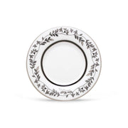 Jonquil 4-3/4-Inch Saucer by Lenox – Small, China, white silver, Model 809151