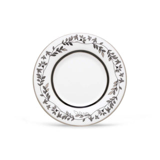 Jonquil 4-3/4-Inch Saucer by Lenox – Small, China, white silver, Model 809151
