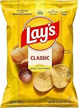 Lays Classic Potato Chips, 2.25 Ounce - 24 per case.