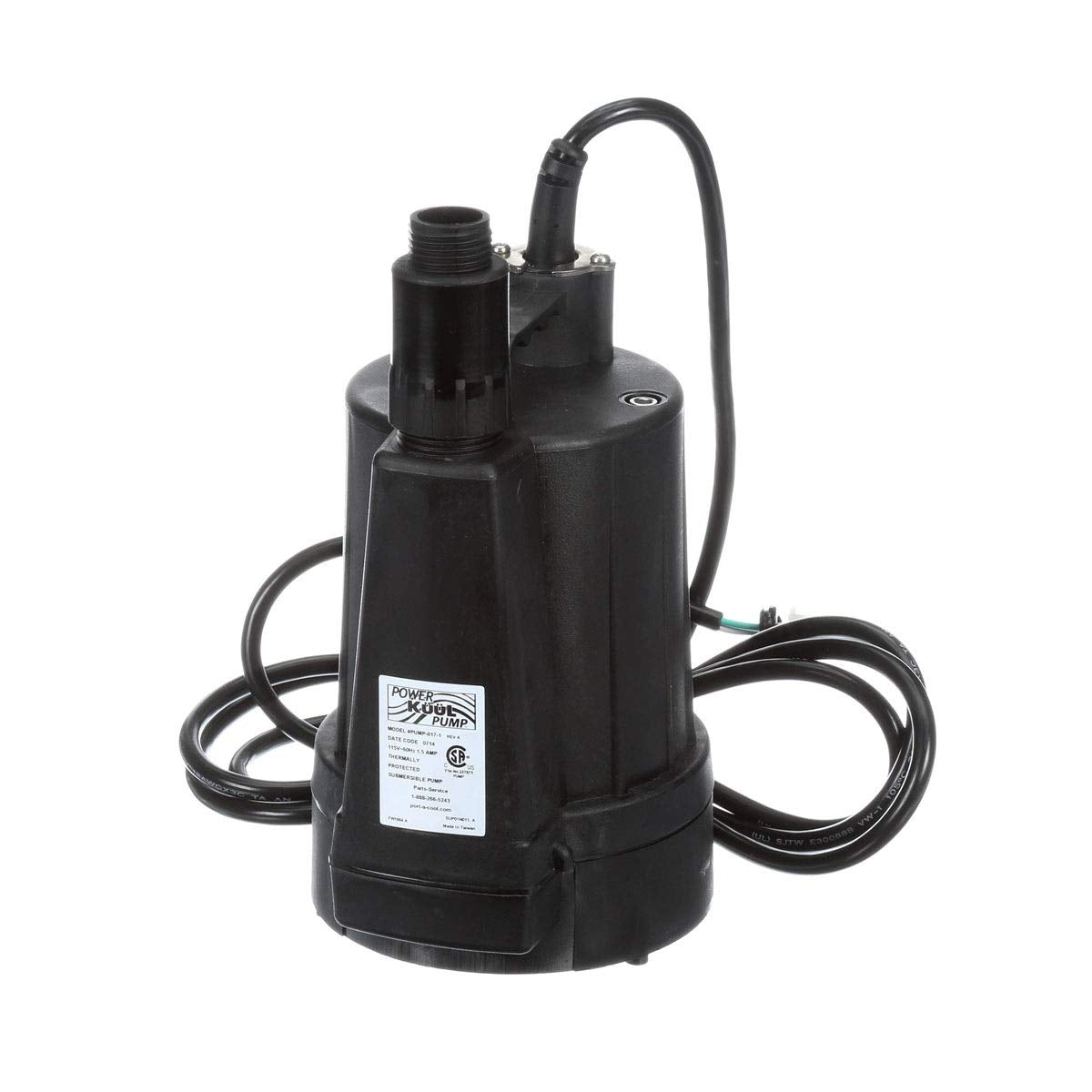 Replacement Water Pump by Portacool – Metal, Black, Model PARPMP01710A