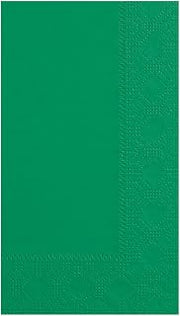 Hoffmaster 180529 Dinner Napkin, Regal Embossed, 2-Ply, 1/8 Fold, 17" Length x 15" Width, Jade (8 Packs of 125)