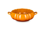 Le Creuset Stoneware Serving Bowl, 4 Quart, Persimmon