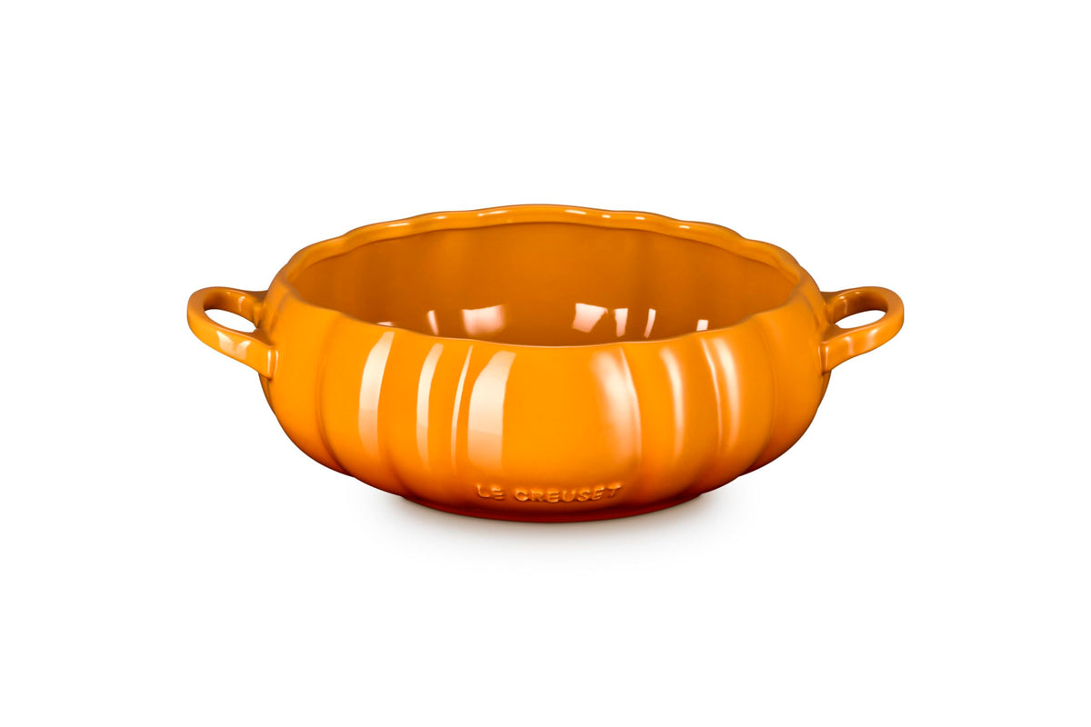 Le Creuset Stoneware Serving Bowl, 4 Quart, Persimmon