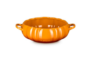Le Creuset Stoneware Serving Bowl, 4 Quart, Persimmon