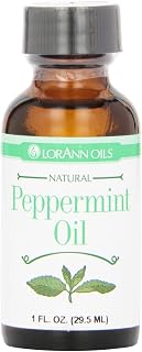 LorAnn Oils Super Strength Peppermint Flavoring For Candy Making | 4X Stronger Than Extracts - Used For Candy, Icing, Baking - Concentrated Flavoring Oils - 1 Fl Oz (Pack of 1)