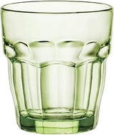 Bormioli Rocco "Rock Bar Lounge" Glass, Peach, Mint, Ice, Set of 6