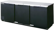 Beverage-Air 95" Black Refrigerated Backbar Storage Cabinet