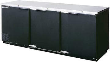 Beverage-Air 95" Black Refrigerated Backbar Storage Cabinet