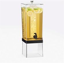 Cal-Mil 2016-74 Econo Beverage Dispenser, 3 gal, Silver Base