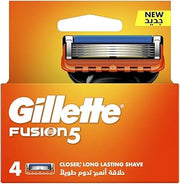Gillette Fusion5 Razor Blades for Men with 5 Anti-Friction Blades for A Shave You Barely Feel