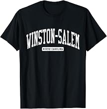 Winston-Salem North Carolina NC JS03 College University Styl T-Shirt