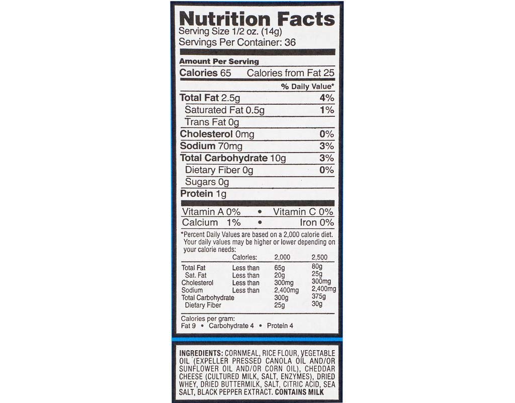 Pirate's Booty Aged Cheddar Lunch Packs by Pirate Brands – 0.5 Ounce (Pack of 36), Pack of 36, Model 1127