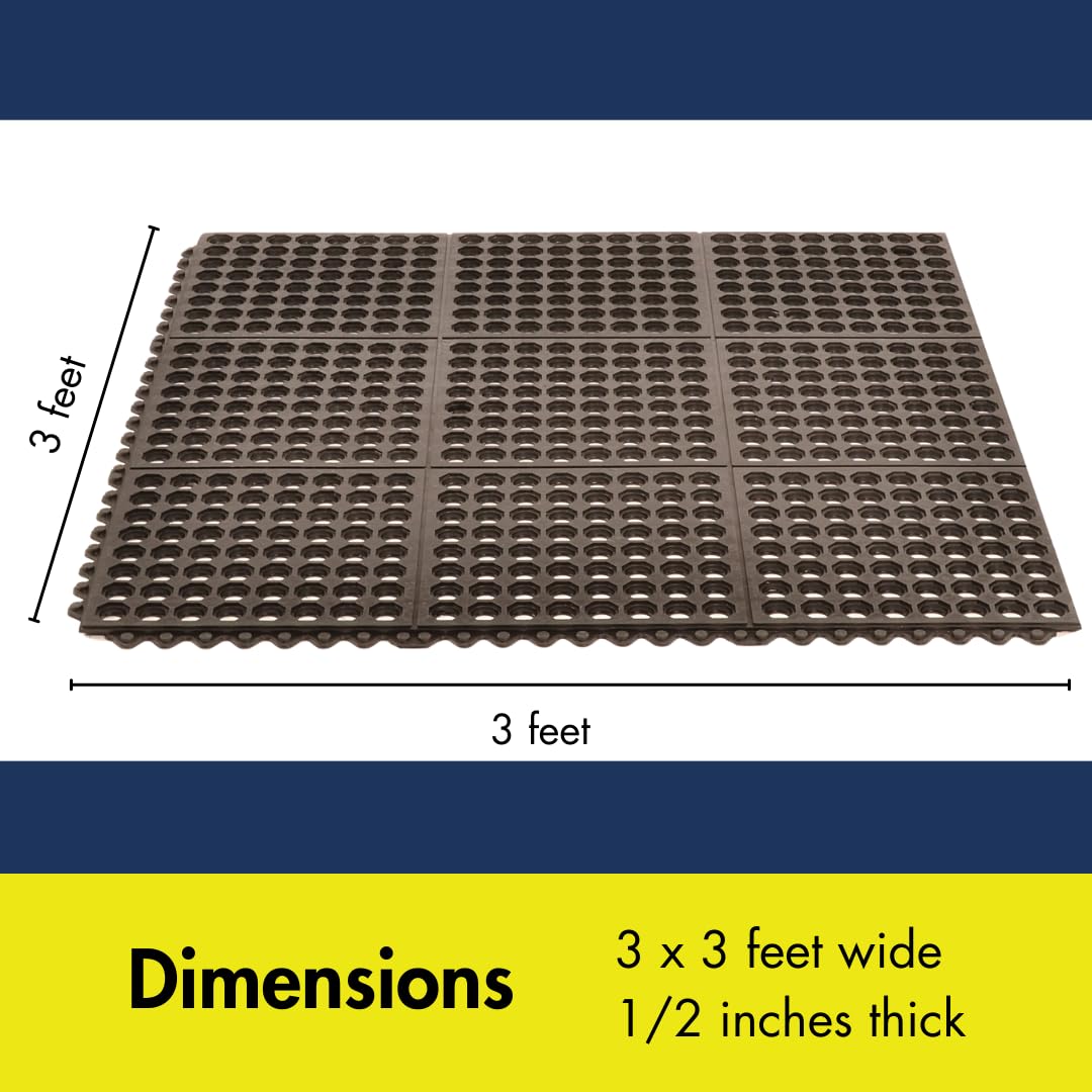 Notrax Black / Stock Size / 1 Floor Mats & Matting