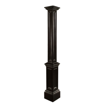 Signature Decorative Sleeve Lamp Post by Mayne – 72 in, Plastic, White, Model 5837-W