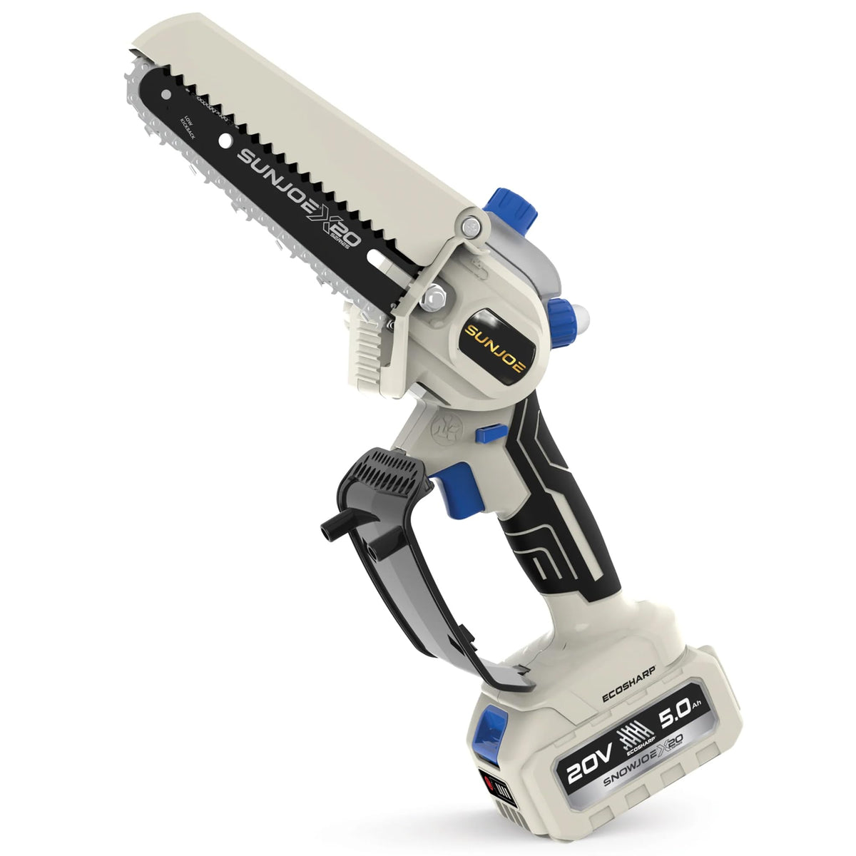 20V Cordless X20 Pruning Saw by Sun Joe – Grey, Model X20-SAW-TV1
