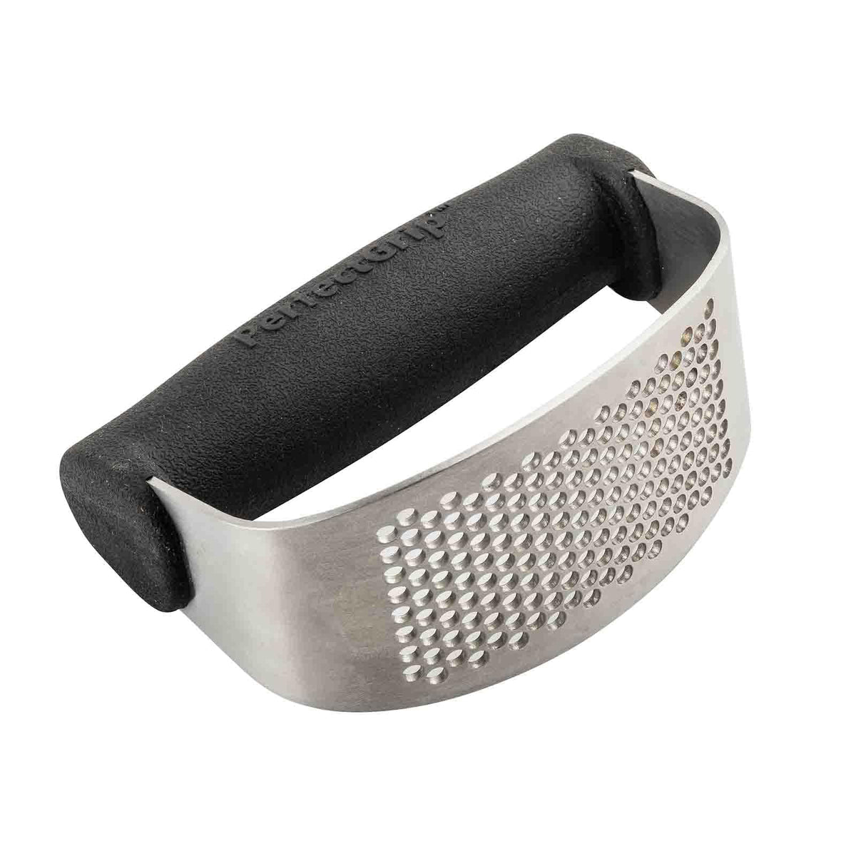 PerfectGrip Garlic Press Rocker by Tablecraft – Medium, Stainless Steel, Silver, Model 12508