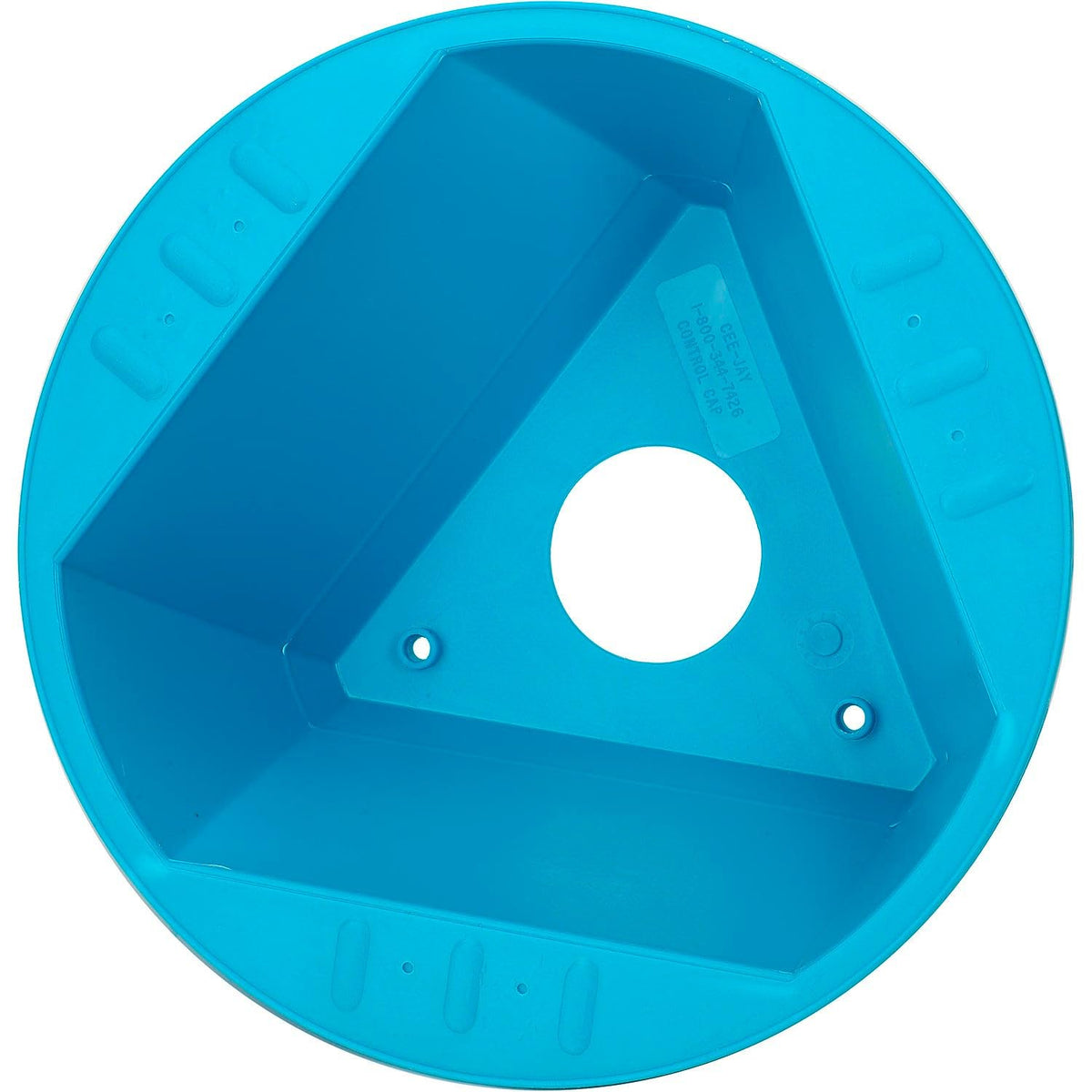 Inventory Cone Turquoise 3-Sided with Dry Erase Decal (5 Pack) by Cee-Jay Research & Sales, Llc – Model 056CTURQUOISE