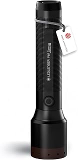 Ledlenser P6R Core - LED Battery Powered Torch, Super Bright 900 Lumens, Water Resistant (IP68) Powerful Searchlight Torch, Dog Walking, Hiking, Camping, Up to 95 Hour Running Time