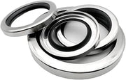 1pcs ID55*56 * 58 60 62 63 65 67 68 70 72 75 78 80 82 85*OD90/92/95/100/105 8/12mm Double Lip Oil Seal Stainless Steel Shaft(CSL,80x105x13mm)