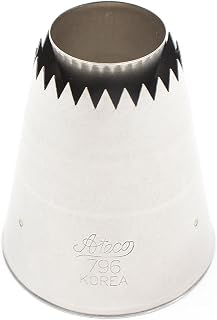 Ateco Sultan Tube (Protruding Cone), Silver (796)