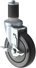 Winco Brake Caster for 1-5/8-Inch or 1.5-Inch Tubing