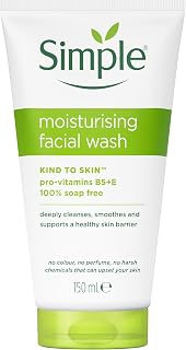 Unilever Simple Kind To Skin Moisturising Facial Wash, 150 ml