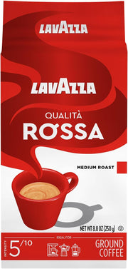 Lavazza Qualita Rossa / 8.82 Ounce (Pack of 20) / 20 Ground Coffee