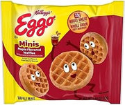 Eggo Minis Maple Flavored Waffle, 2.64 Ounce -- 72 per case.