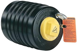 Cherne Test Ball Plug by Oatey – Small, Aluminum, Black, Model 262080