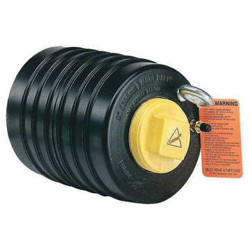 Cherne Test Ball Plug by Oatey – Small, Aluminum, Black, Model 262080