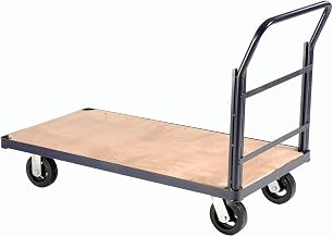 Global Industrial Flat Deck Truck, Eruo Style, 60 X 30, 2400 Lb. Capacity