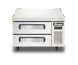 36″ Wide Refrigerated Chef Base by Migali – 36", 4.7 cubic_feet, Stainless Steel, Model C-CB36-HC