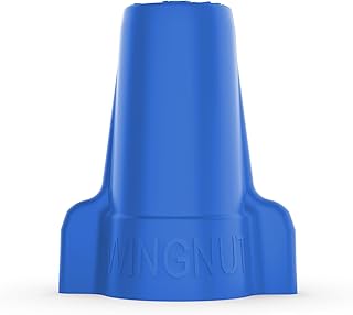 IDEAL INDUSTRIES INC. 30-454 Wing-Nut 454 Wire Connector, Blue (Pack of 25)