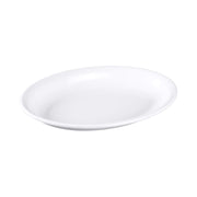 15" x 10" White Oval Heavy-Duty Melamine Plastic Serving Platter by Elite Global Solutions – 15" x 10", 2.5 quarts, Melamine, White, Model M1510OV-NW