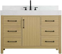 Elegant Kitchen and Bath 48" Single Bathroom Vanity in Honey Brown