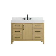 Elegant Kitchen and Bath 48" Single Bathroom Vanity in Honey Brown by Elegant Lighting – unspecified, Wood, Honey Brown, Model VF60648MHB-BS