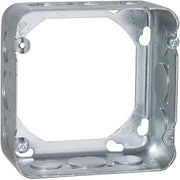 RACO 262 Square Extension Ring, 4-11/16-Inch, Drawn, 2-1/8-Inch Deep with Eight 1/2-Inch and Four 3/4-Inch Side Knockouts