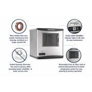 Scotsman 644 lb / Day - No Storage / 0.0 pounds / 1 Ice Machines