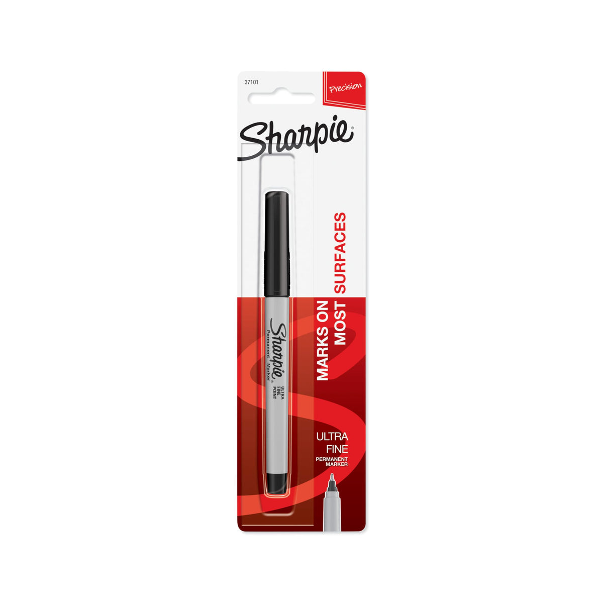 Permanent Marker by Sharpie – 1 Count (Pack of 1), Plastic, Black, Model 37101PP