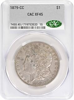1879 CC Morgan Dollar CAC EF45