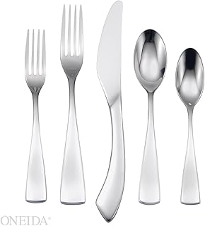 Oneida Curva 20 Piece Service for 4 Flatware Set