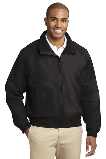 Lightweight Charger Jacket by Port Authority – X-Large, Polyester, True Black, Model 914895