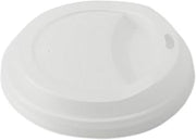 Lids for Responsible Products 8-24 oz Paper Cups, Tree-Less™ Compostable Cup Lids, Extra Strength, Tree-Free and Made Without PFAS, White (1000 Count)