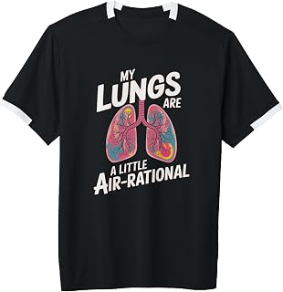 Air-Rational - Lung Cancer Awareness Asthma Awareness Adult & Youth Soccer Jersey