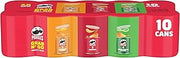 Pringles Potato Crisps Chips, Lunch Snacks, Variety Pack, 13.7oz Pack (10 Cans)